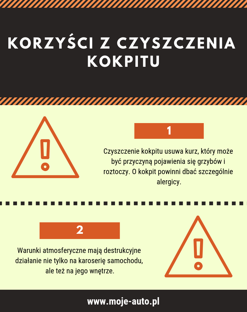 Korzyści z czyszczenia kokpitu