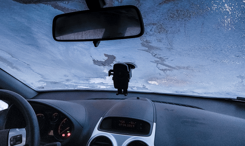 Grattoir à glace en caoutchouc Virage - Moje Auto