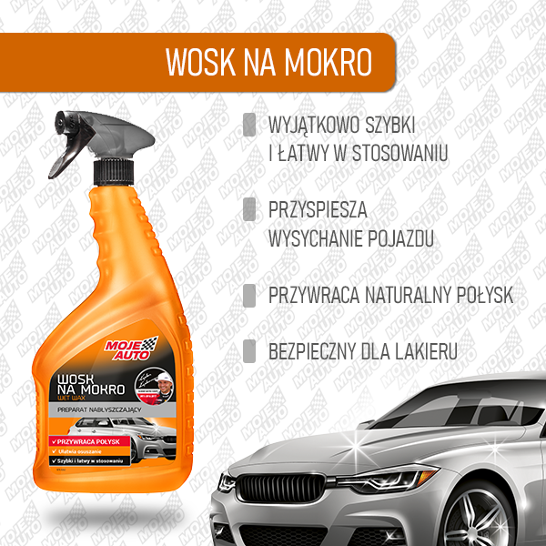 Wosk na mokro - cechy