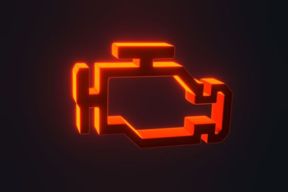 Kontrolka check engine