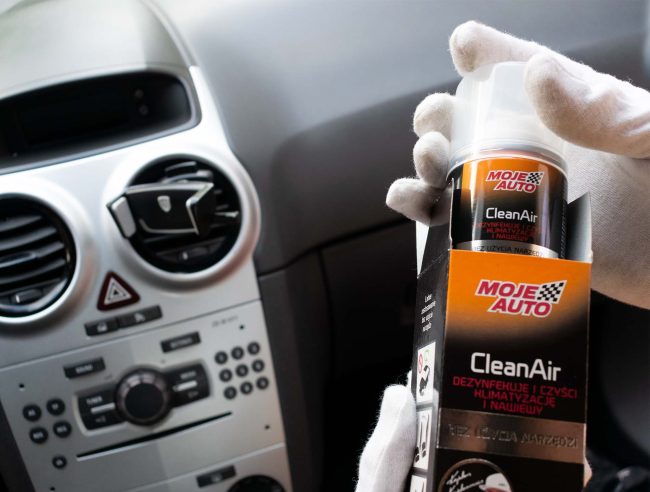 Antimykotikum für Klimaanlagen „CleanAir“. Moje Auto Schwarz