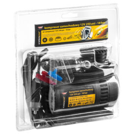 Kompresor Samochodowy 12V 250 Psi - 18Bar