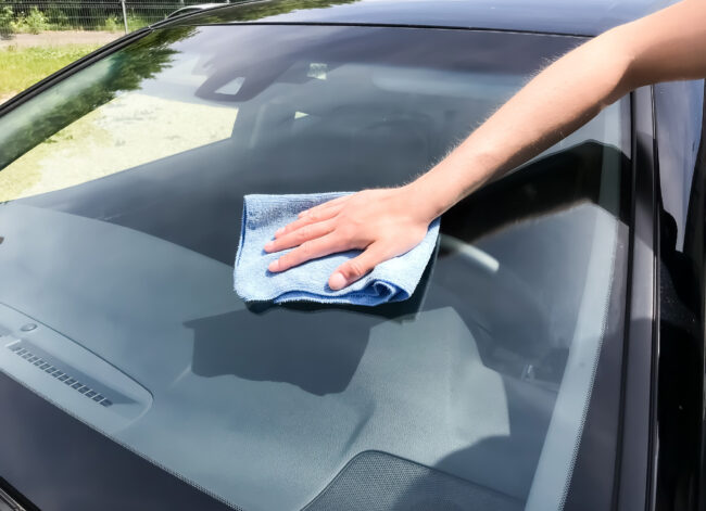 Saubere Autoscheiben für eine hervorragende Sicht!