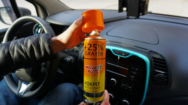 moje-auto.pl | Moje Auto Kokpit błyszczący Cytryna