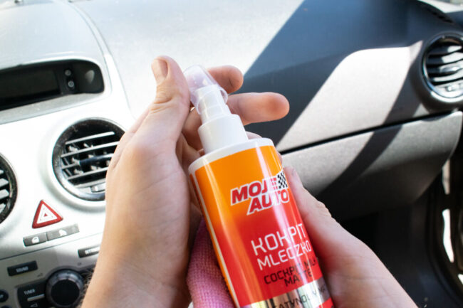 moje-auto.pl | Moje Auto Mleczko do kokpitu - Wanilia Satynowy mat