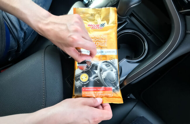 moje-auto.pl | Moje Auto Ściereczki do kokpitu Wanilia - Matowe