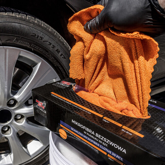moje-auto.pl | Moje Auto Detailer mikrofibra bezszwowa w pudełku