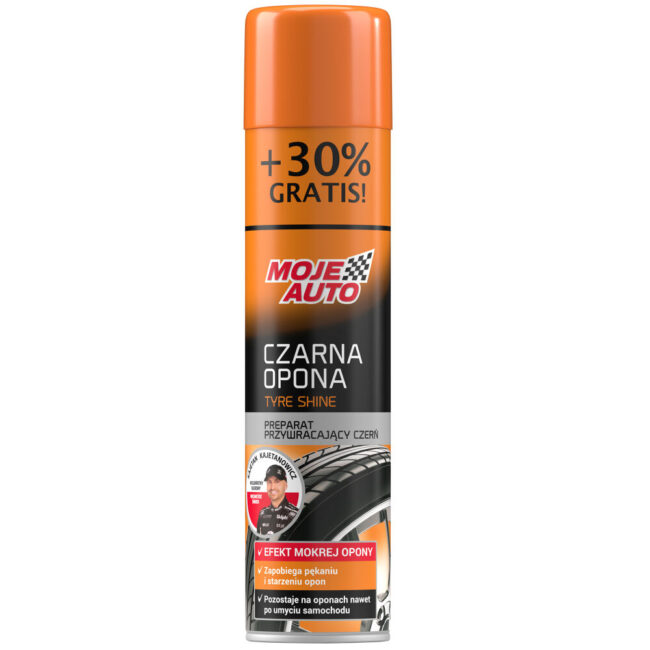 moje-auto.pl | Moje Auto Preparat do konserwacji opon - Czarna Opona z efektem mokrej opony