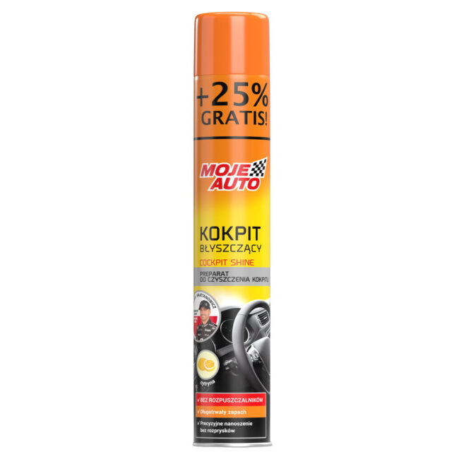 moje-auto.pl | Moje Auto Kokpit błyszczący Cytryna