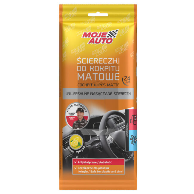 moje-auto.pl | Moje Auto Ściereczki do kokpitu – matowe