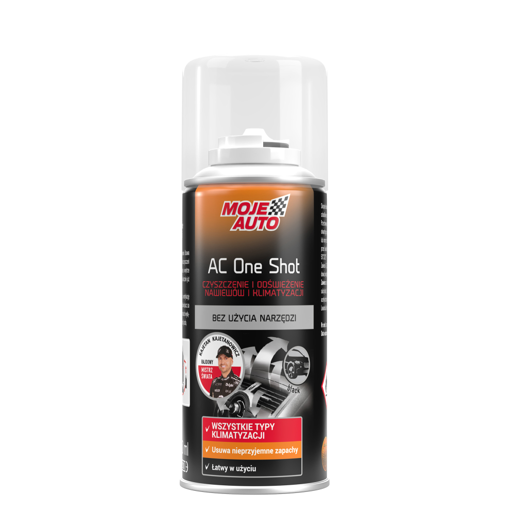 Moje Auto - AC ONE SHOT Air conditioning and vent freshener - Black