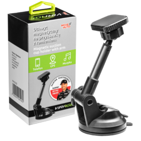 Uchwyt na telefon magnetyczny na przyssawkę z ramieniem