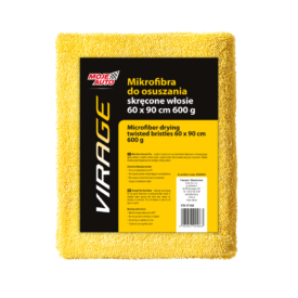 Mikrofibra do osuszania skręcone włosie 60x90cm