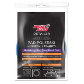 Pad polerski niebieski twardy